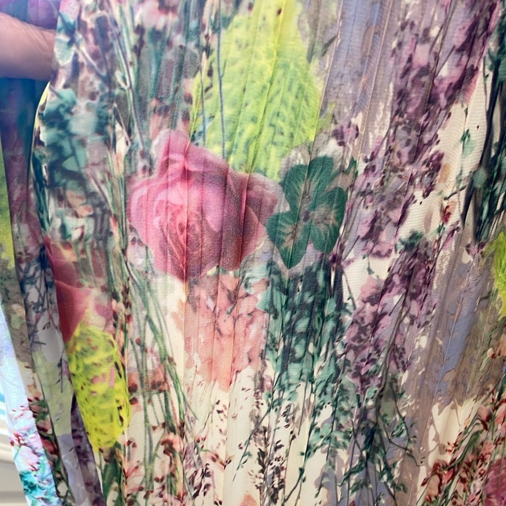 Floral Halter Maxi Gown - Picture 6 of 8